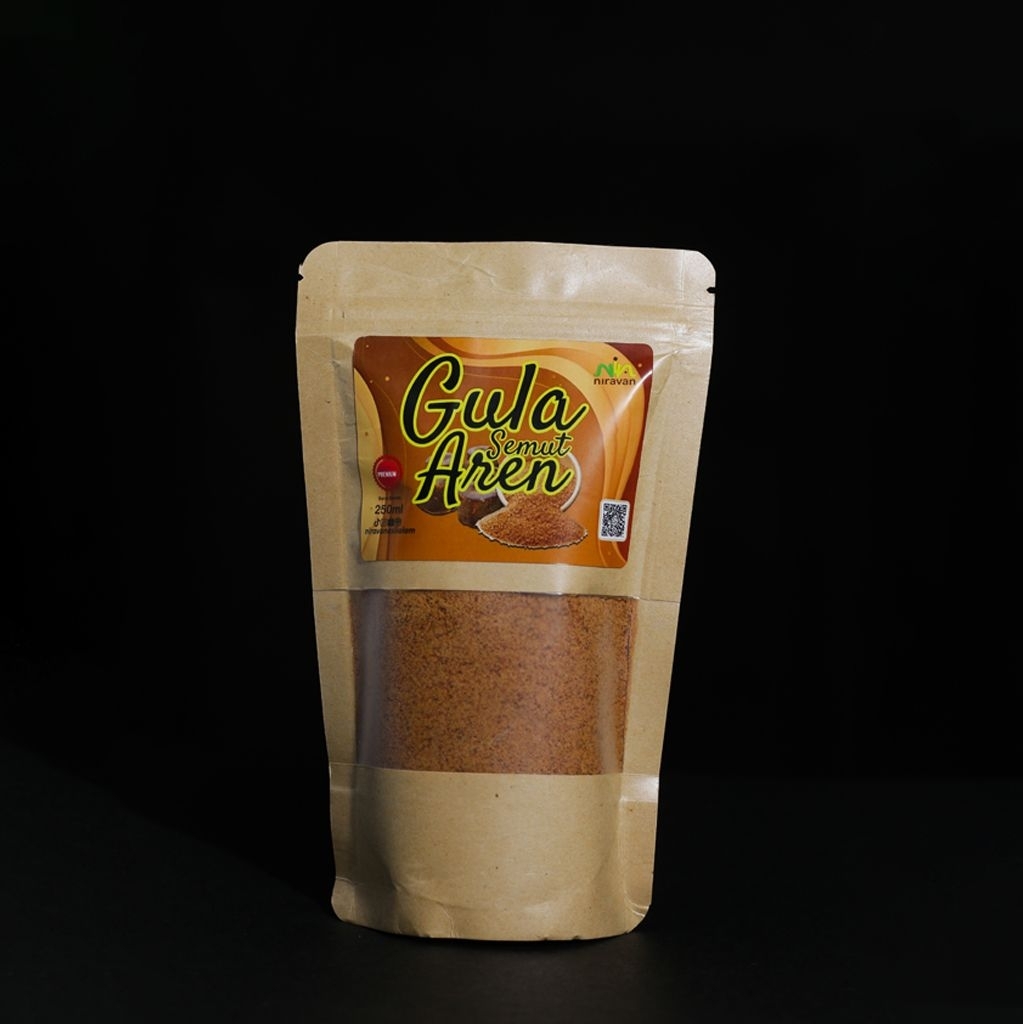 

Niravan Gula Aren Semut Bubuk Palm Sugar Organik Asli 100% 250gr