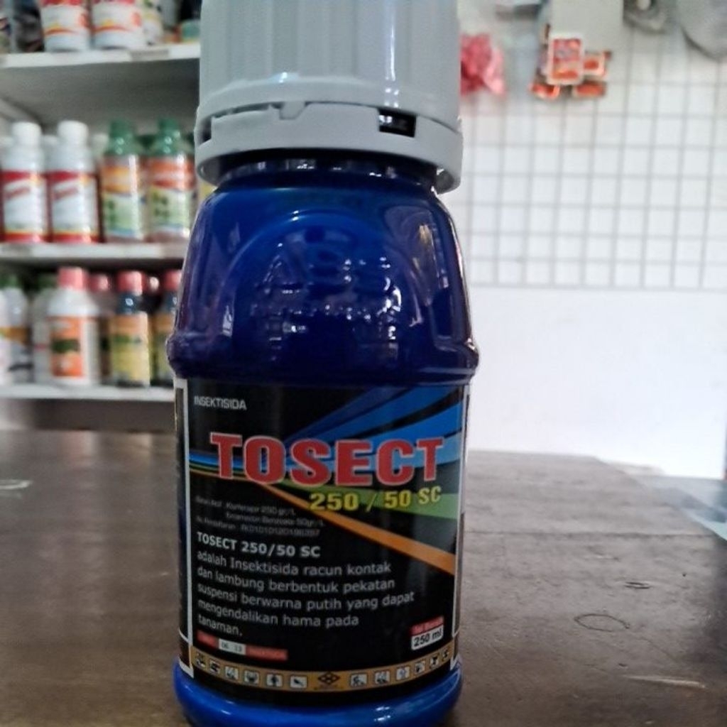 insektisida kontak dan lambung penendali ulat grayak dan sundep TOSEC250/50EC
