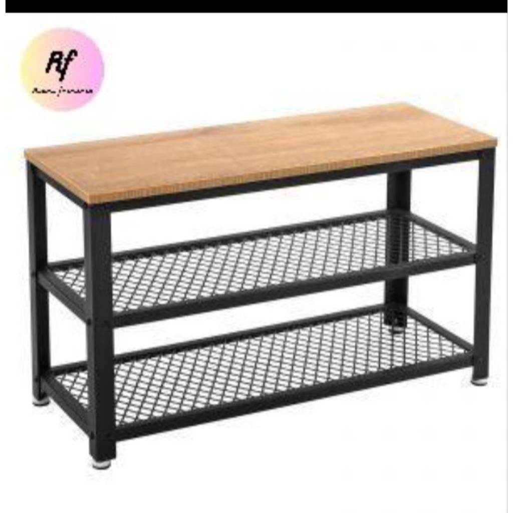 rak sepatu  industrial modern