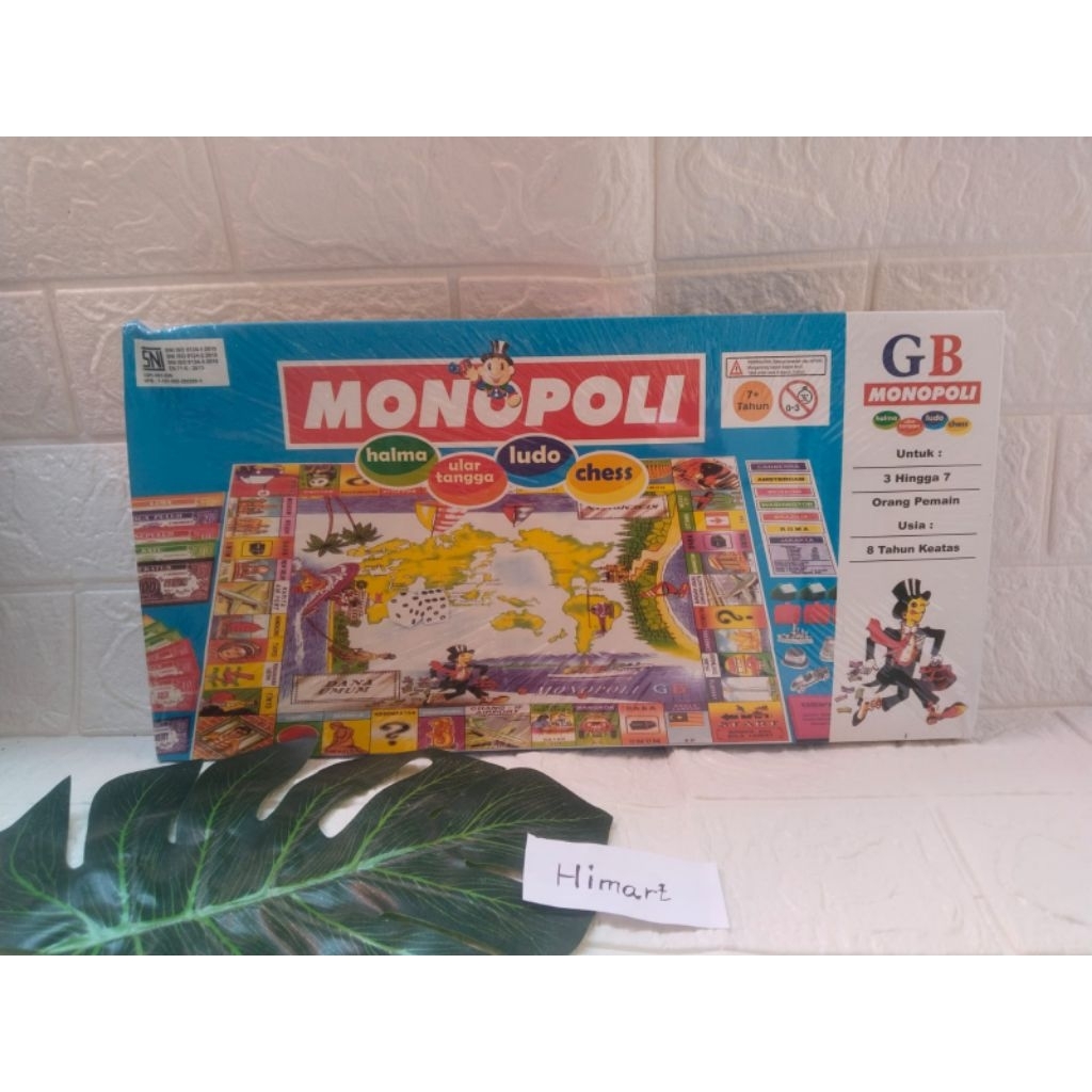 Mainan Monopoli Ukuran Besar