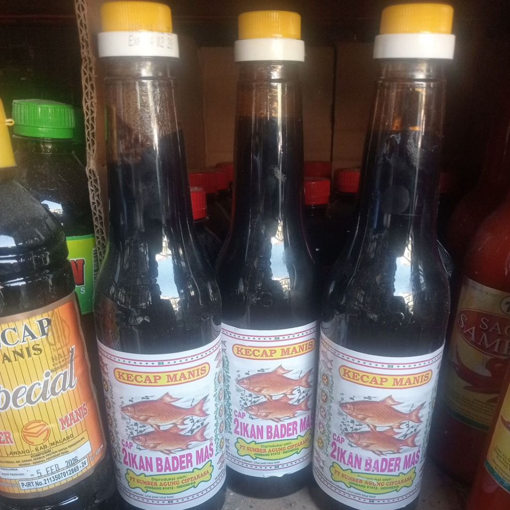 kecap manis cap 2ikan mas bader