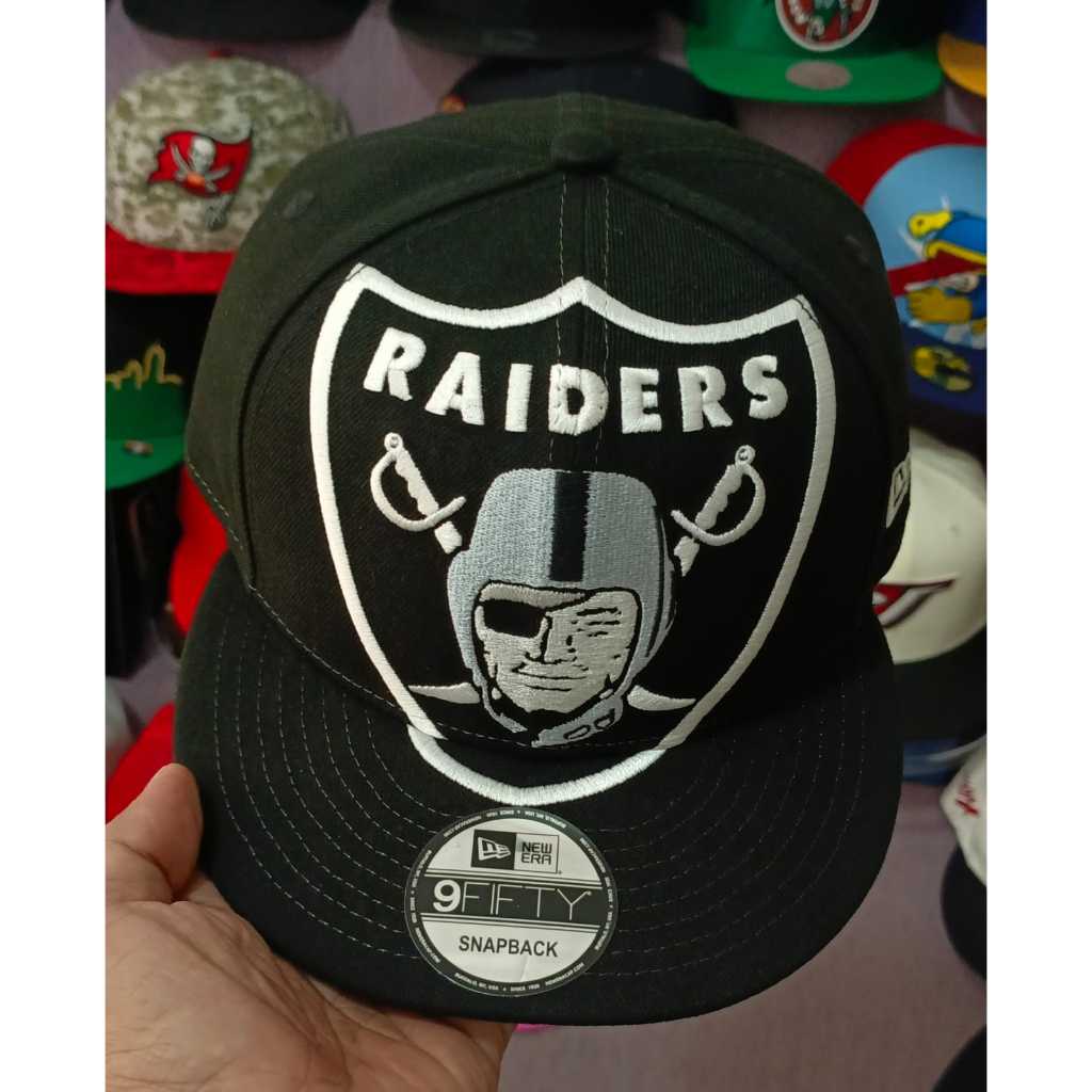 TOPI ORIGINAL RAIDER MONSTER LOGO DAN NEW ERA  SERI NEW YORK YANKEES BOSTON CELTICS LA DODGERS