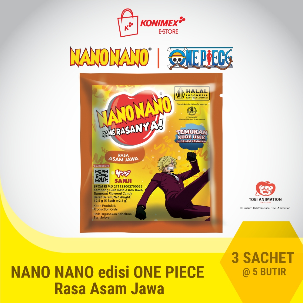 

Nano Nano rasa Asam Jawa 3 sachet