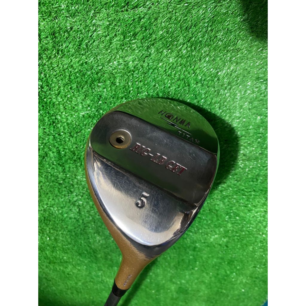 Stick Golf Fairway Wood 5 HONMA BIG-LB GET TITAN Bintang 4 Original Japan