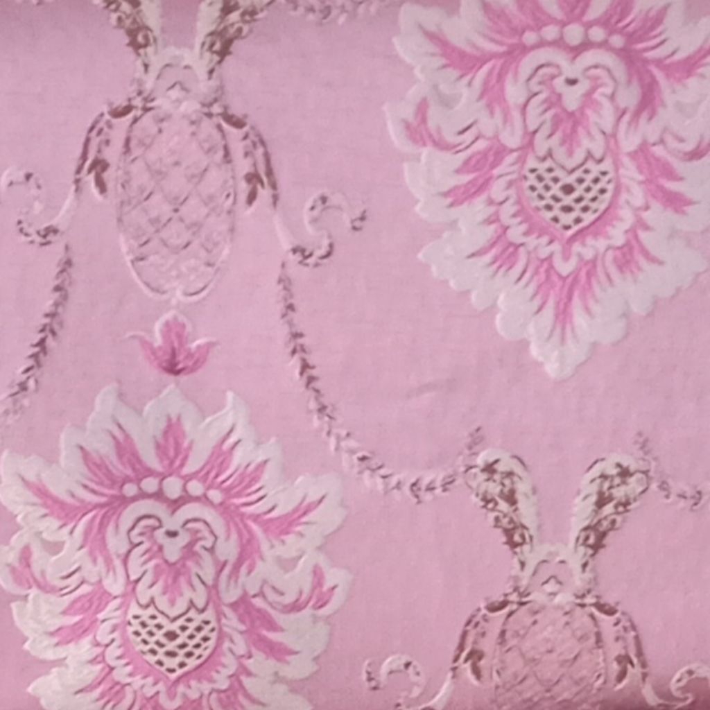 Kain Sofa Motif Pink/Merah Muda - Kain Sofa/Furniture