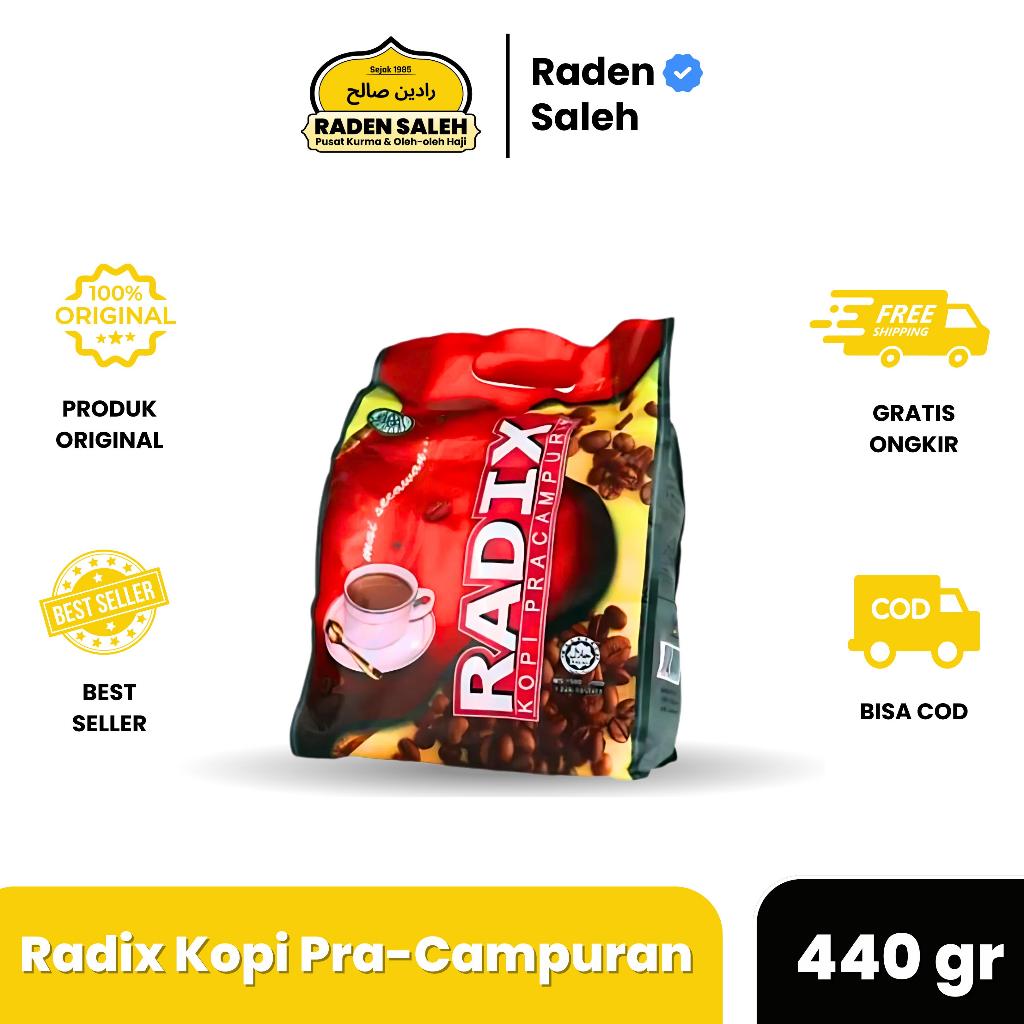 

Kopi Radix Premix Coffe isi 32 Sachet Asli Original