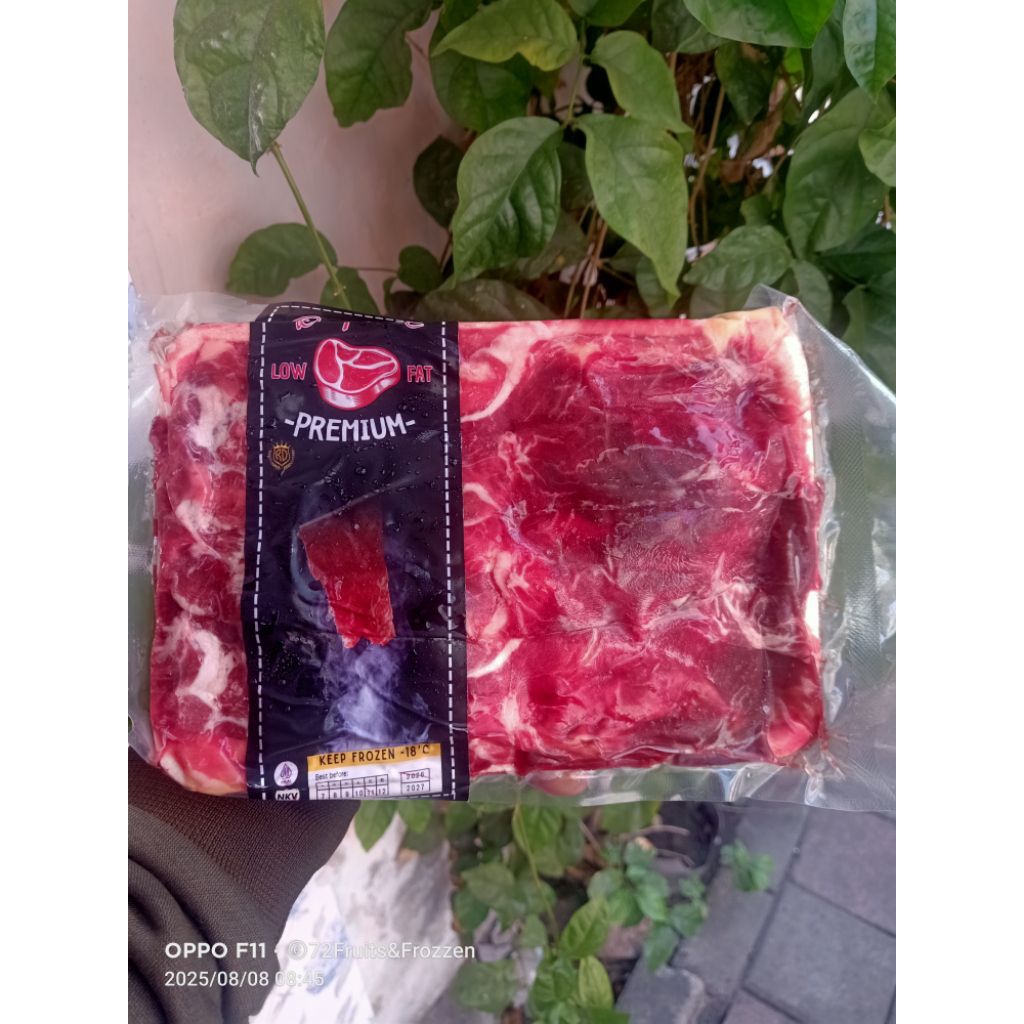 

Daging Slice Impor Low Fat