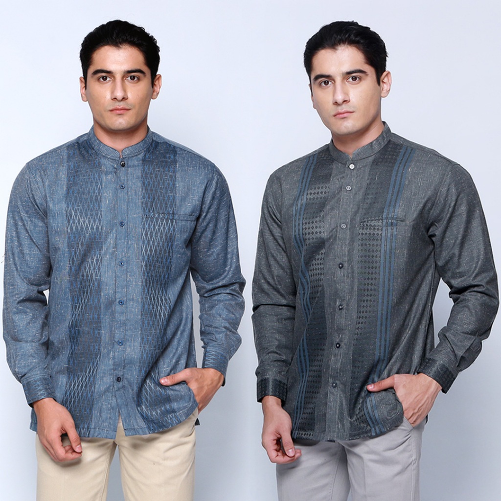 Kemeja Koko Lengan Panjang Dewasa Termurah Nyaman Terlaris Berkualitas Motif Arabian Kekinian Keren 