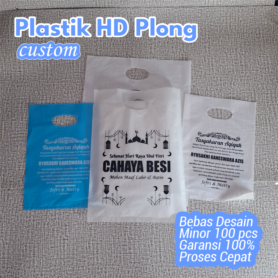 

Plastik Sablon Custom Hd Plong FREE DESIGN, Plastik Murah, Plastik Custom, Plastik COD, Plastik HD Plong, Plastik Murah