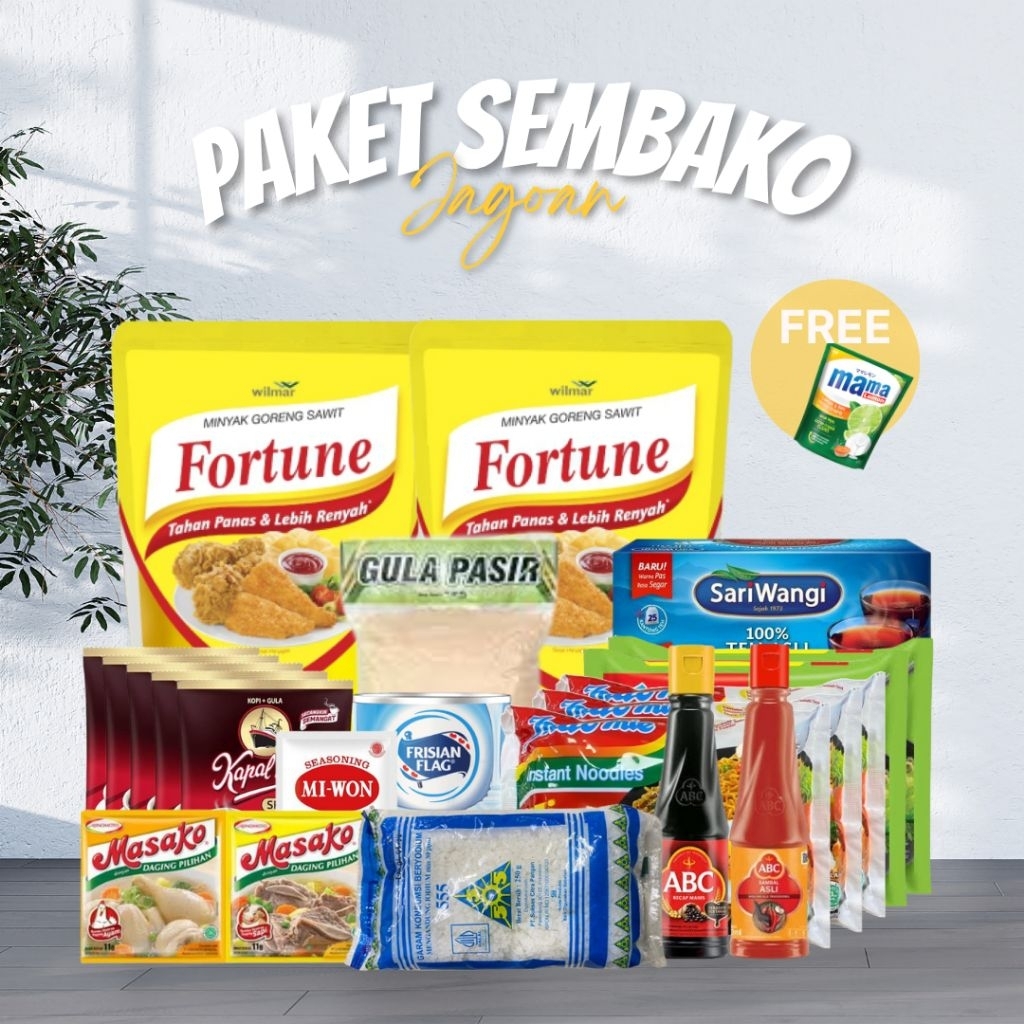 

Paket Sembako - JAGOAN
