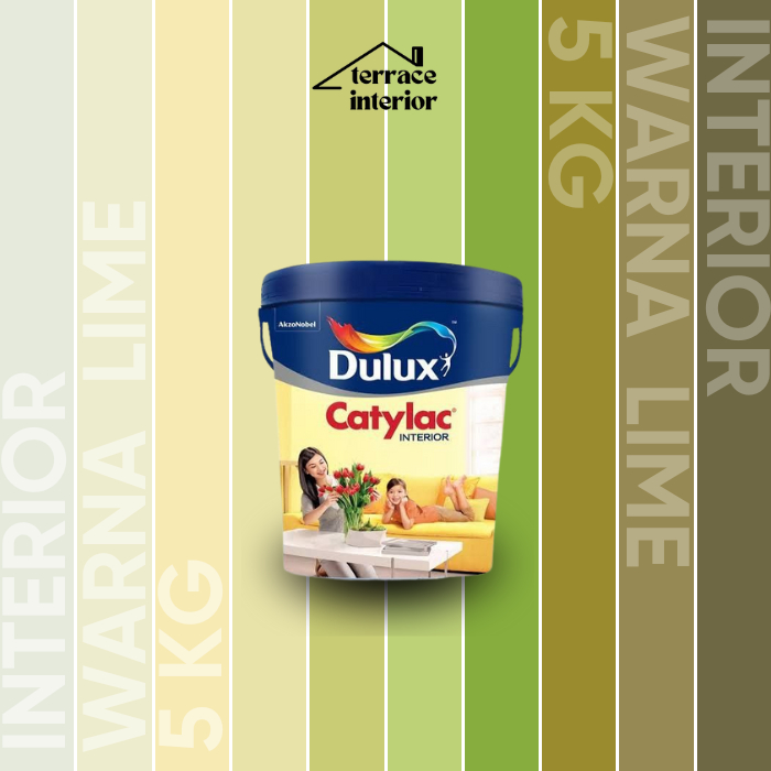 Cat Tembok Dulux Catylac Interior Warna Hijau 5KG
