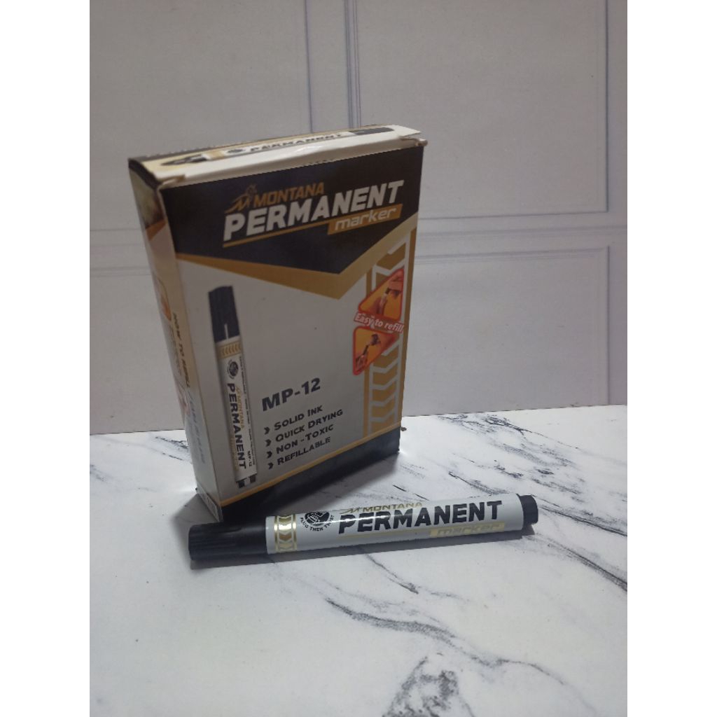 

Montana permanent marker. spidol permanent hitam