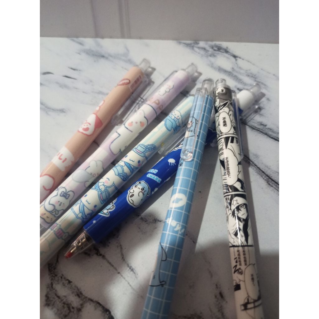 

pulpen cetek. Ballpoint cetek karakter. Fancy pulpen cetek