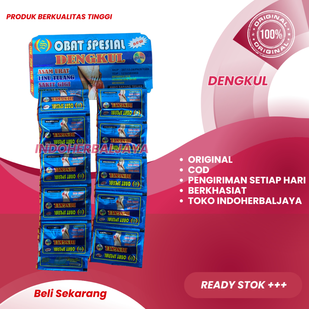 

Dengkul Original Kapsul Asam Urat Original