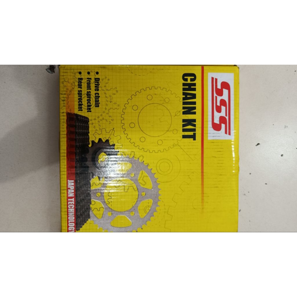 gear gir set chain kit  sss triple S honda gl pro gl max megapro