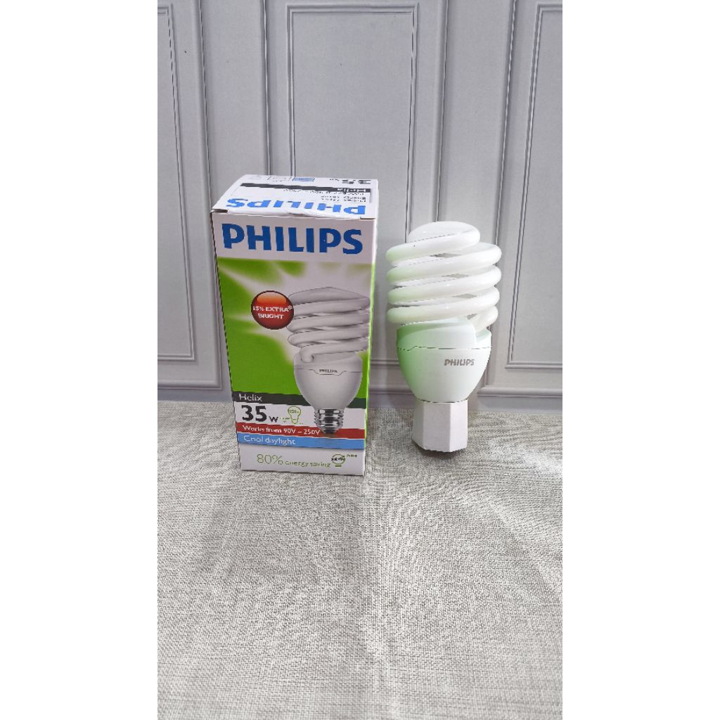 lampu helix/tornado Philips 35 watt