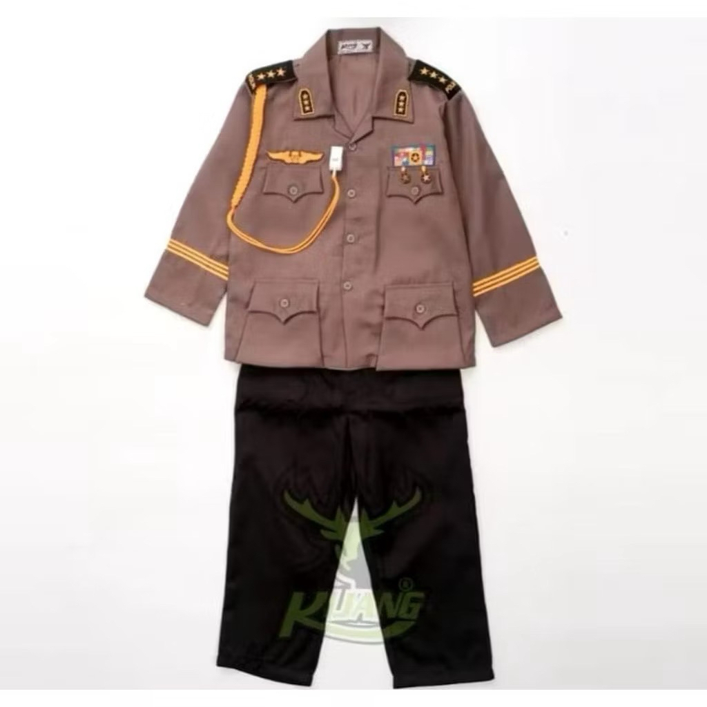 seragam polwan tangan panjang