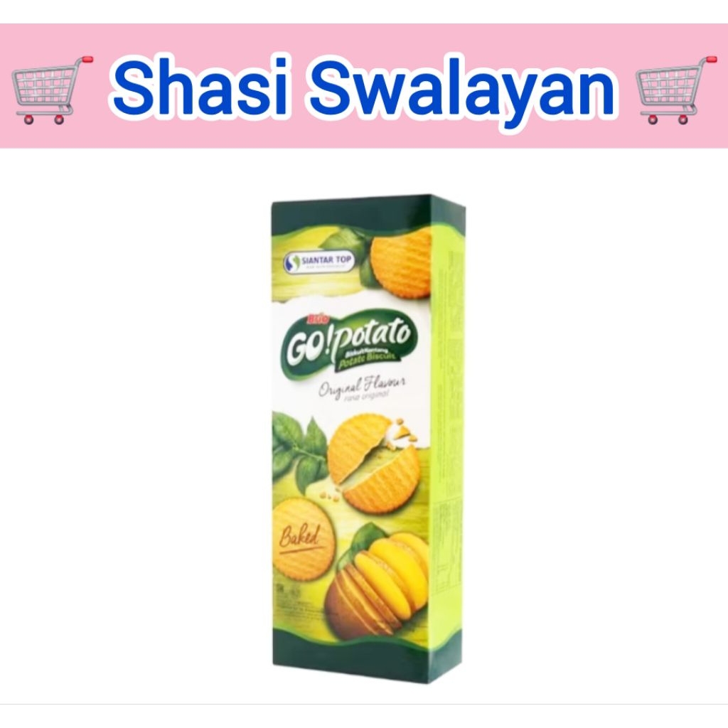 

BRIO GO POTATO Biskuit Kentang 104 Gram