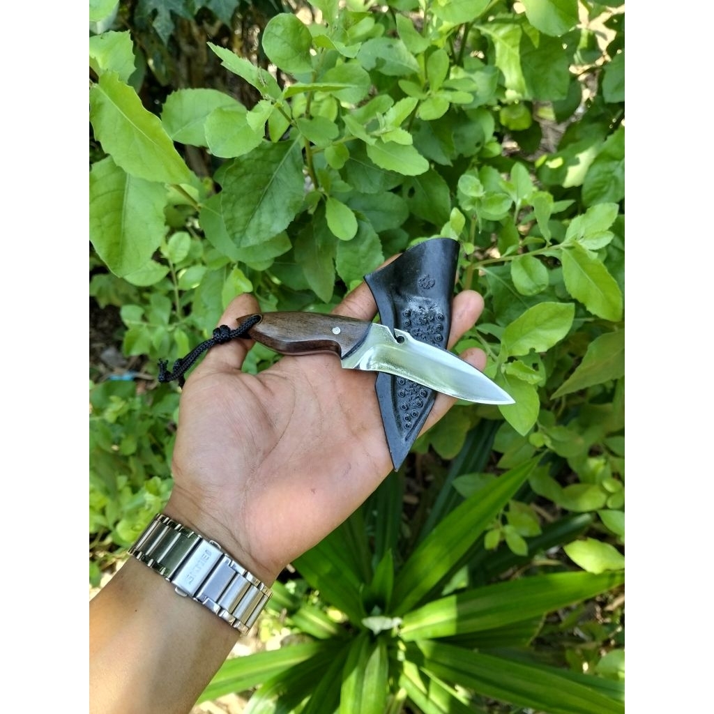 pisau seset daging mini kebun dapur fulltang