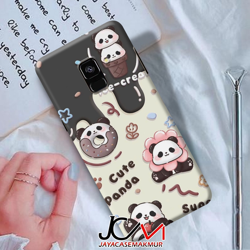 #JCM Case Samsung A8 2018 - Fashion Case Kartun - Softcase Samsung A8 2018 - Casing Samsung A8 2018 