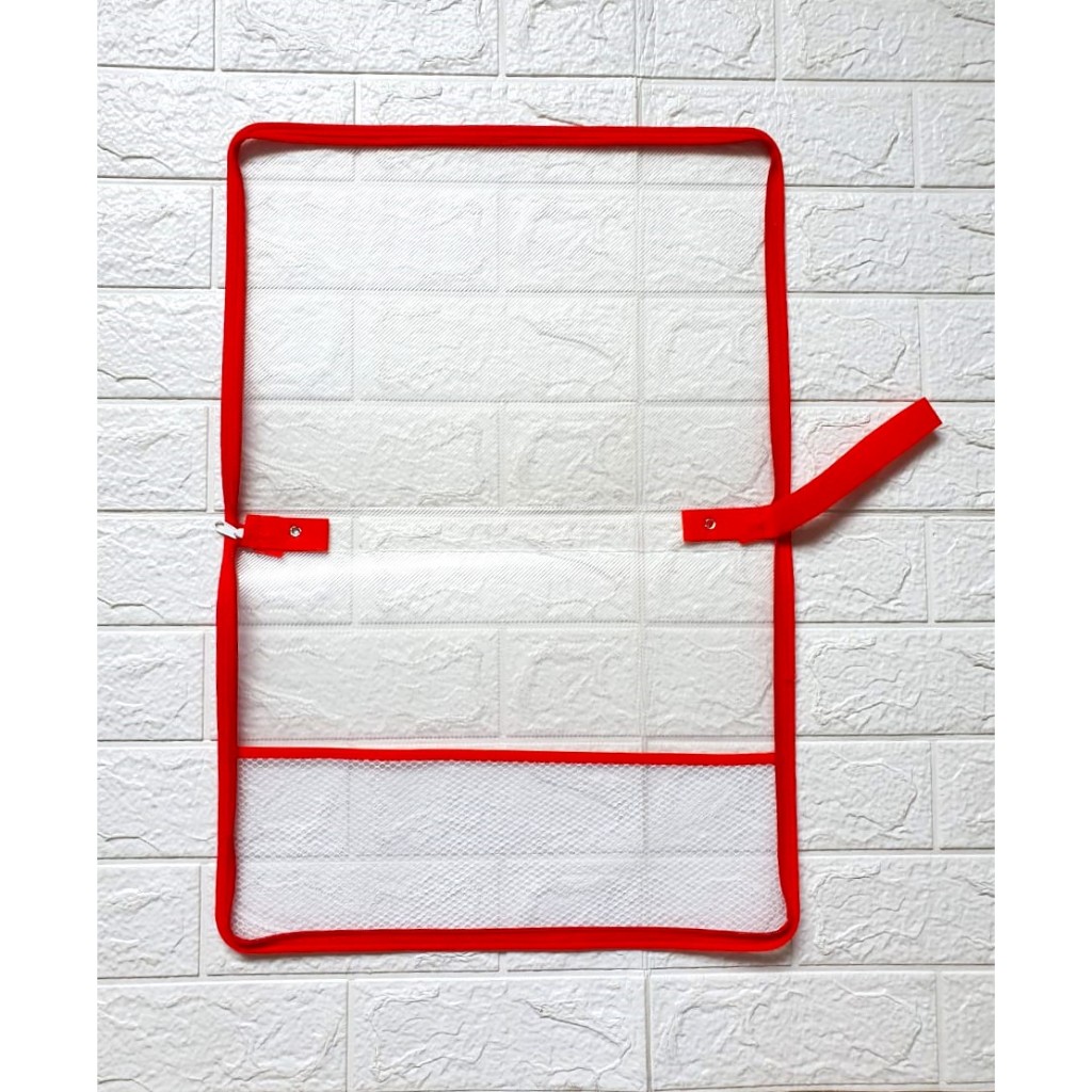 

Map Jaring Seleting Zipper Plastik Ukuran FOLIO / Document Keeper