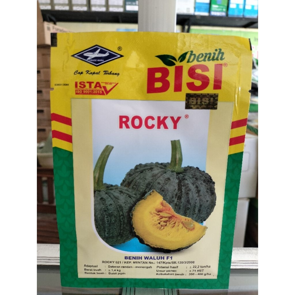 Benih waluh / labu ROCKY 5 gram