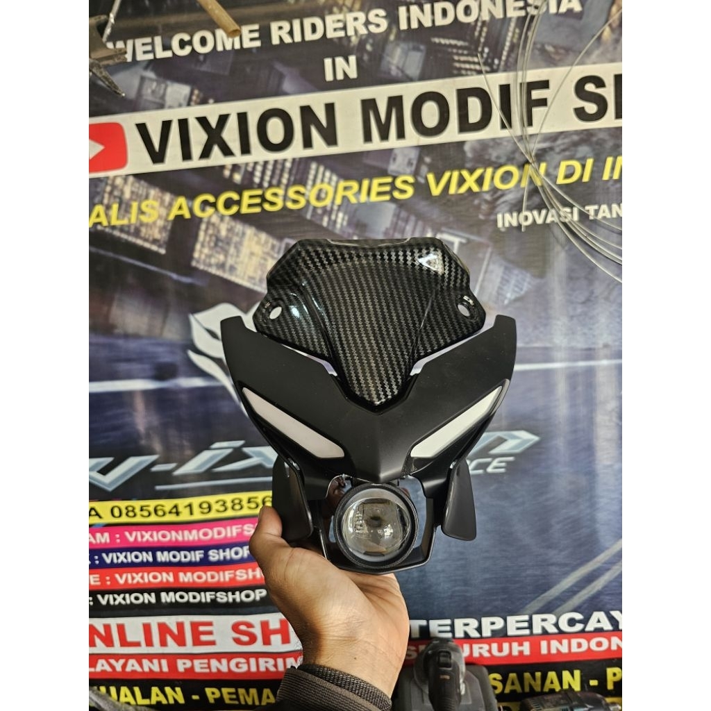 headlamp mt25 mt15 vixion fighter nvl nva byson cb150r