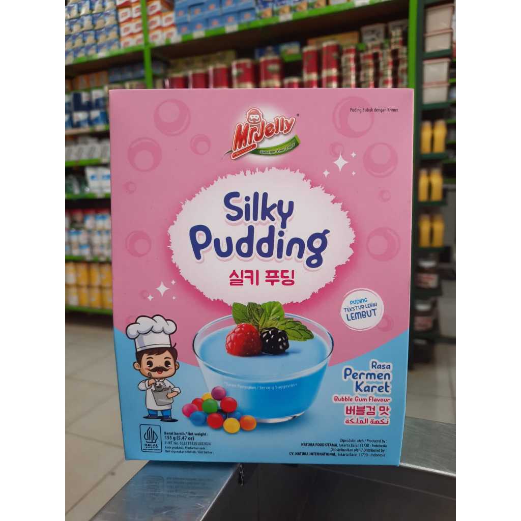 

Silky puding permen karet mr. jelly 155gr