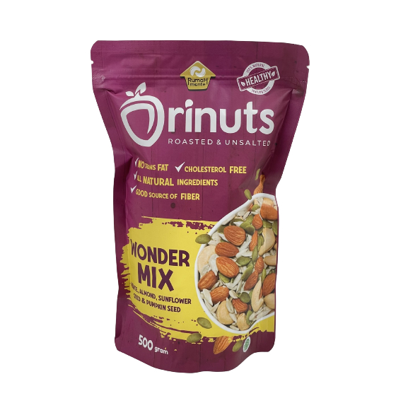

ORINUTS WONDER MIX 500GR MIX NUTS SEEEDS (READY TO EAT PREMIUM QUALITY)