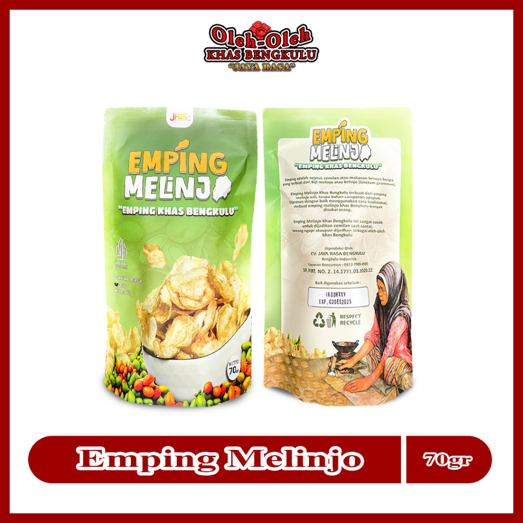 

Kerupuk Emping Melinjo / Kerupuk Orang Bengkulu / Oleh Oleh Bengkulu
