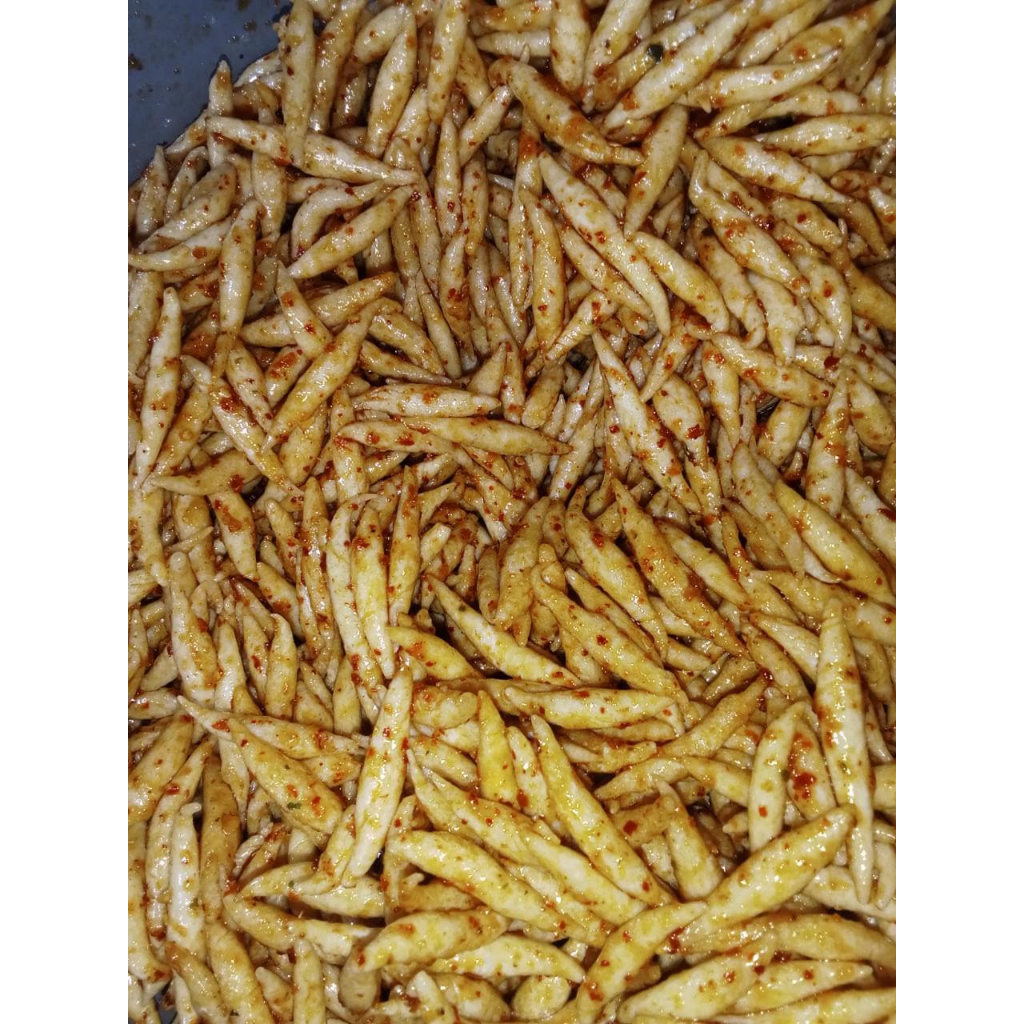 

Tiktuk Beletruk – Cemilan Stik Pedas Gurih Kriuk / Original – 250gr, 500gr, 1Kg