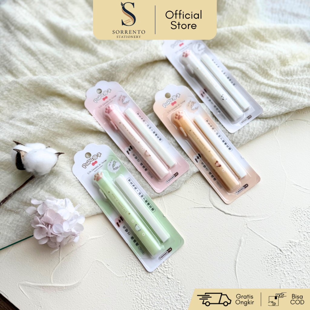 

Penghapus Mekanik Twinggo Papa - Eraser Cetek Karakter Lucu