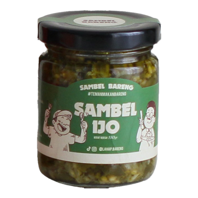 

Lahap Bareng Sambel Ijo 110 g