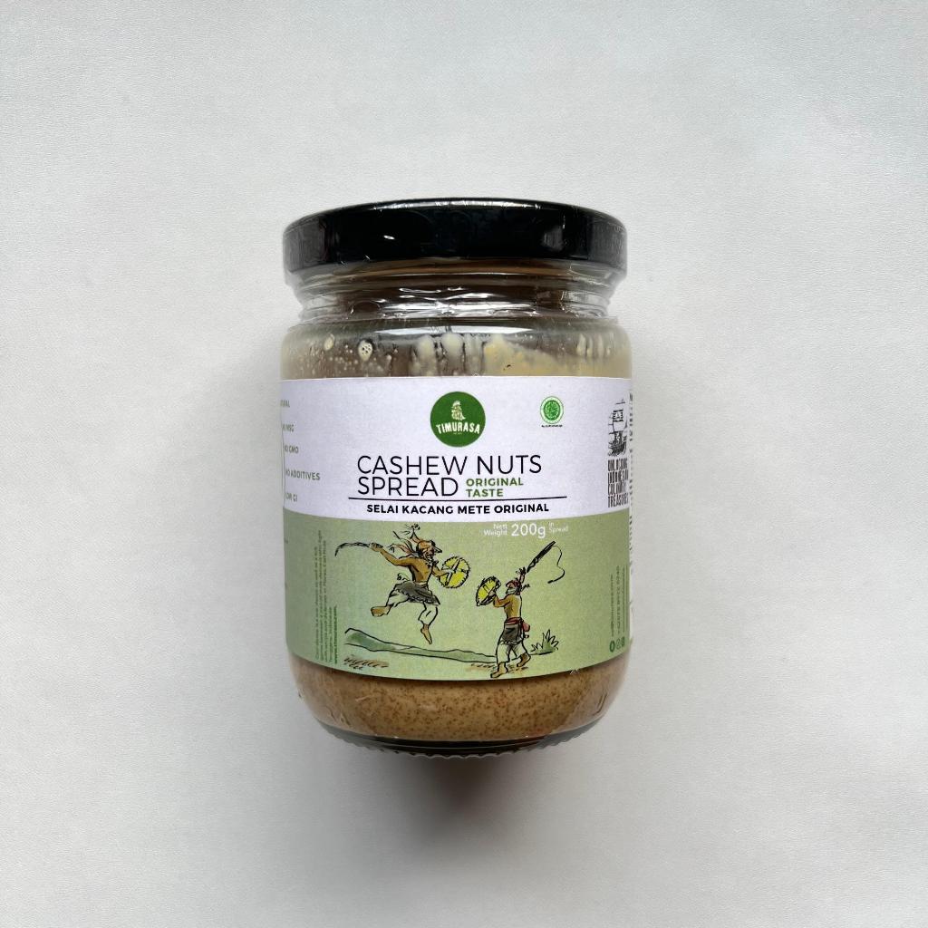 

Timurasa Selai Kacang Mete Original 200 gr-TANPA PENGAWET&NON GMO