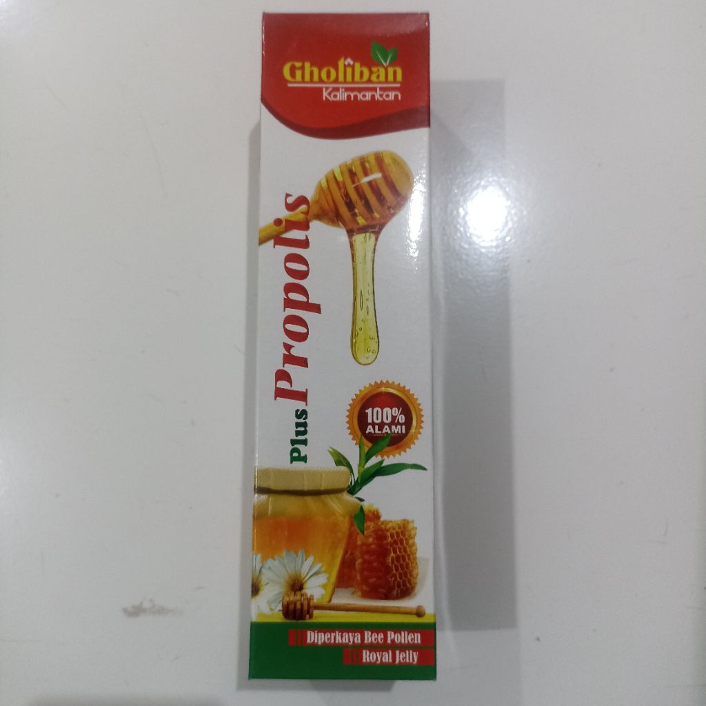 

Madu Propolis Gholiban . Madu Kalimantan Gholiban plus Propolis 500 gr