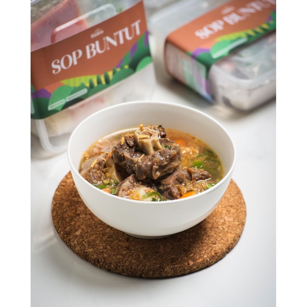

NEW PRODUCT (Frozen) Sop Buntut Super Center Cut dengan kuah rempah gurih lengkap dengan condiment