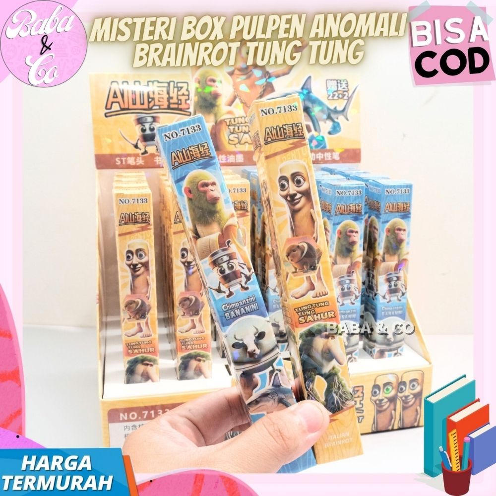 

MISTERI BOX PEN ANOMALI TUNG TUNG SAHUR BRAINROT MYSTERY BOX PULPEN TUNG TUNG PULPEN MISTERI BRAINROT ANOMALI TUNG TUNG LUCU UNIK MURAH