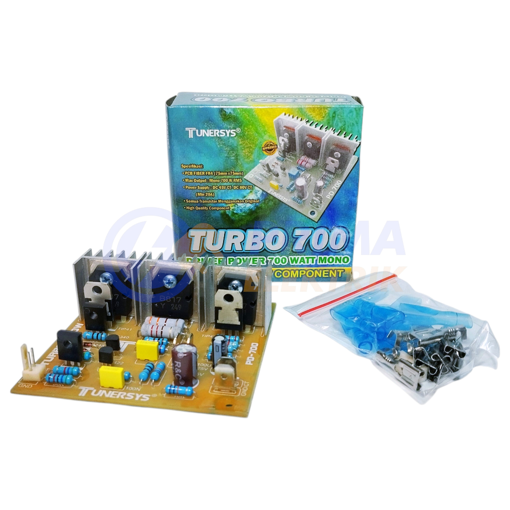 Kit Tunersys Turbo 700 - Driver Power 700 Watt Mono