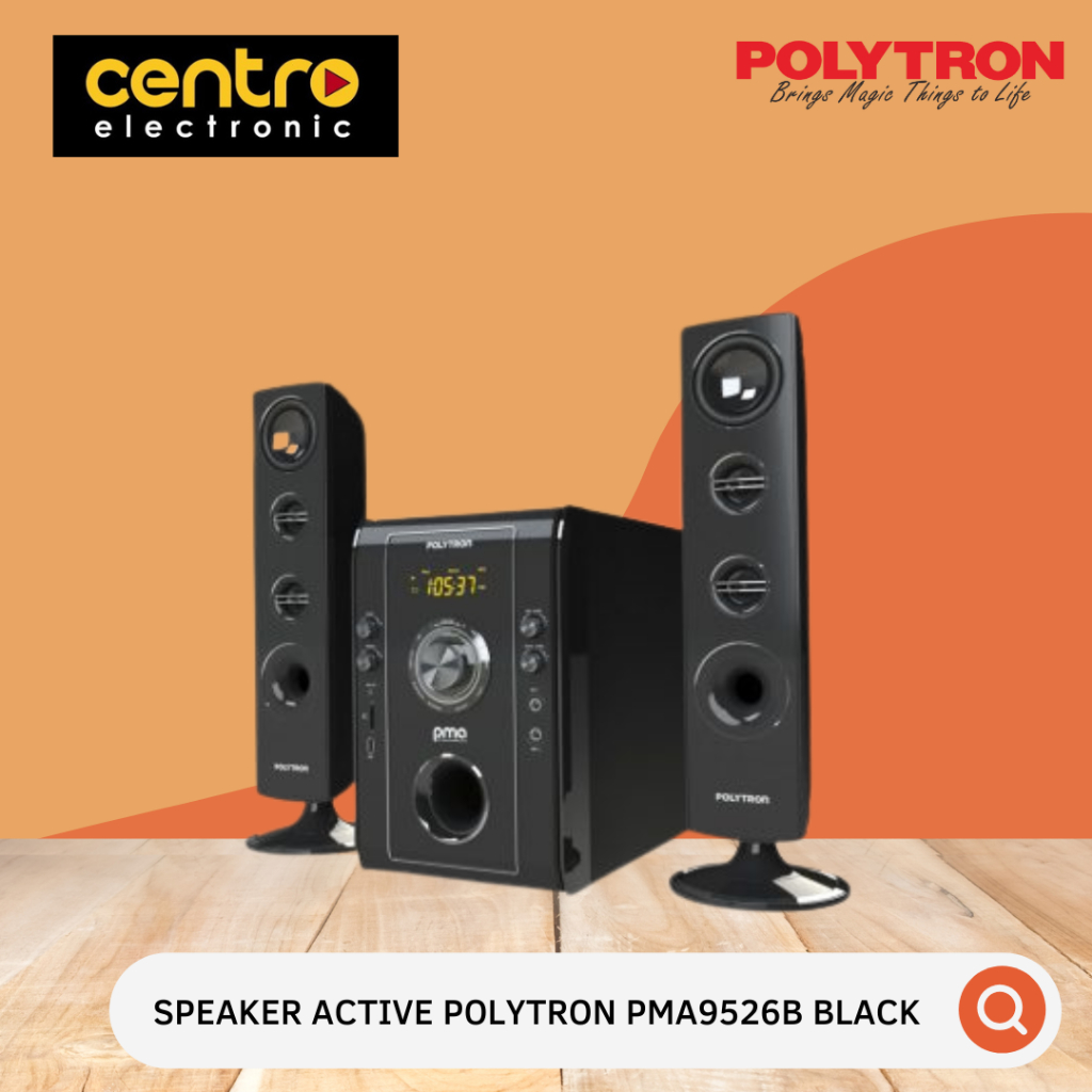 Polytron Speaker Bluetooth PMA9526B Active Speaker