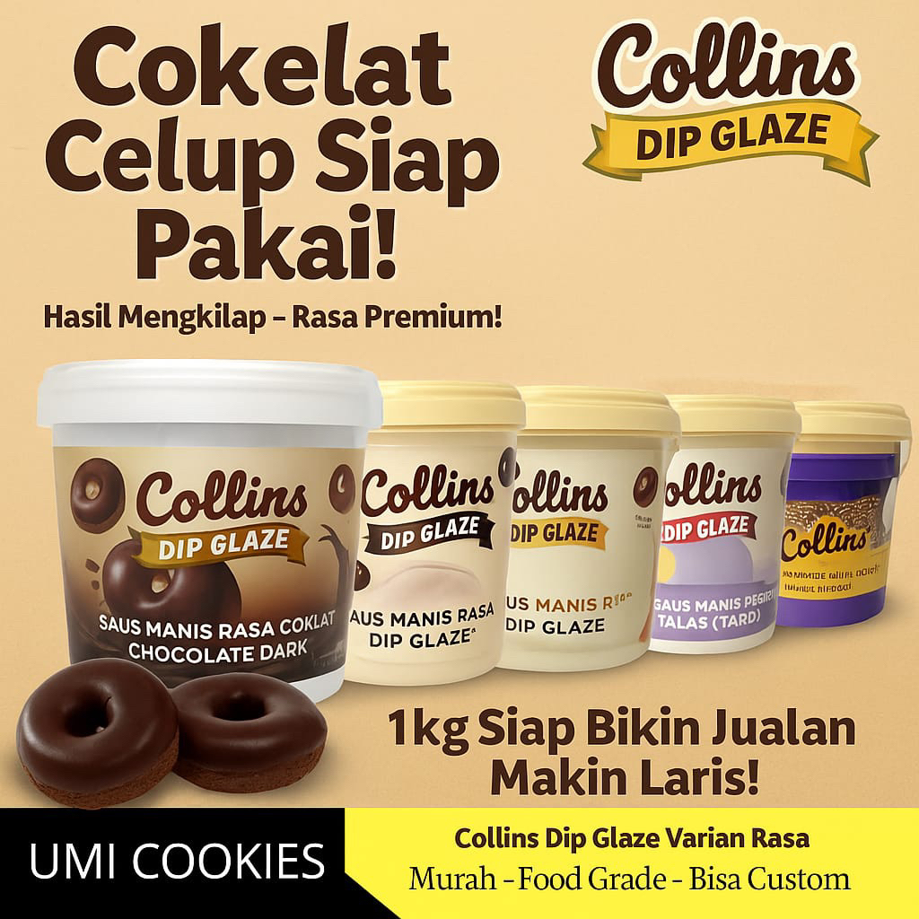 

COLLINS DIP GLAZE ALL VARIANTS 1kg