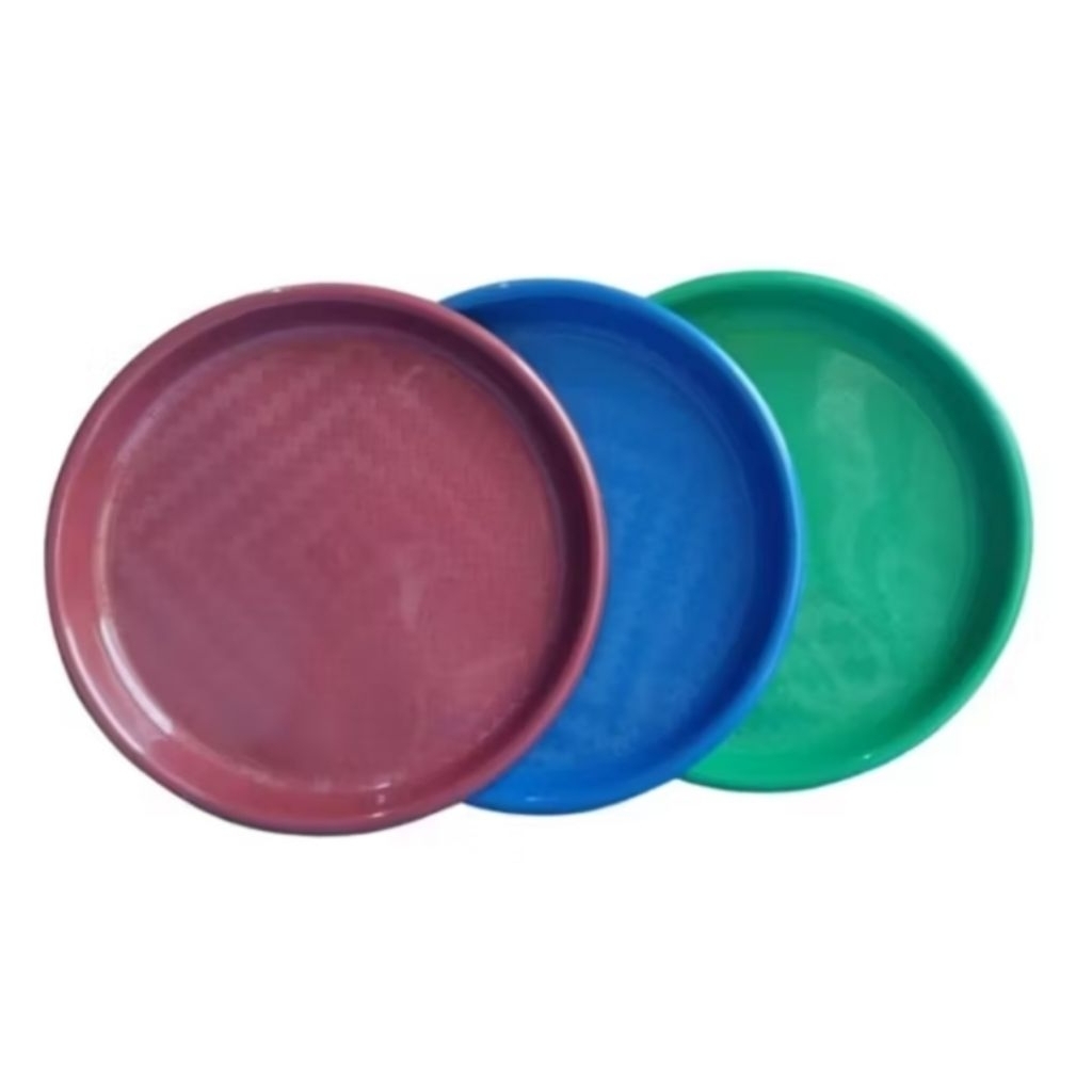 Tampah Plastik Bulat Wadah Nampan Tumpeng Kue Basah