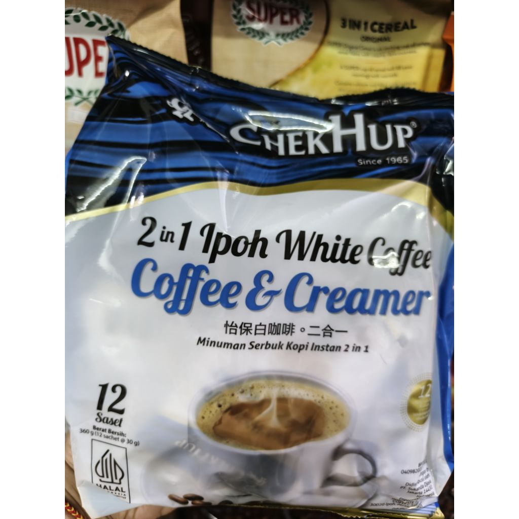 Chek Hup 2in1 White Coffee & Creamer