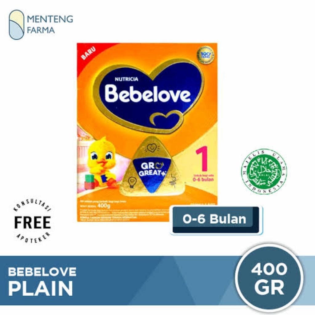 

Bebelove tahap 1 usia 0-6 400gram exp Oktober-desember 2026
