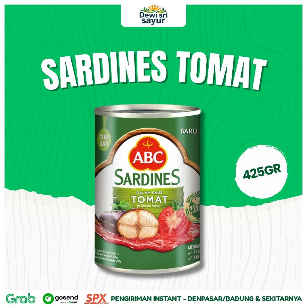 

Sardines Tomat 425gr – Dewi Sri Sayur