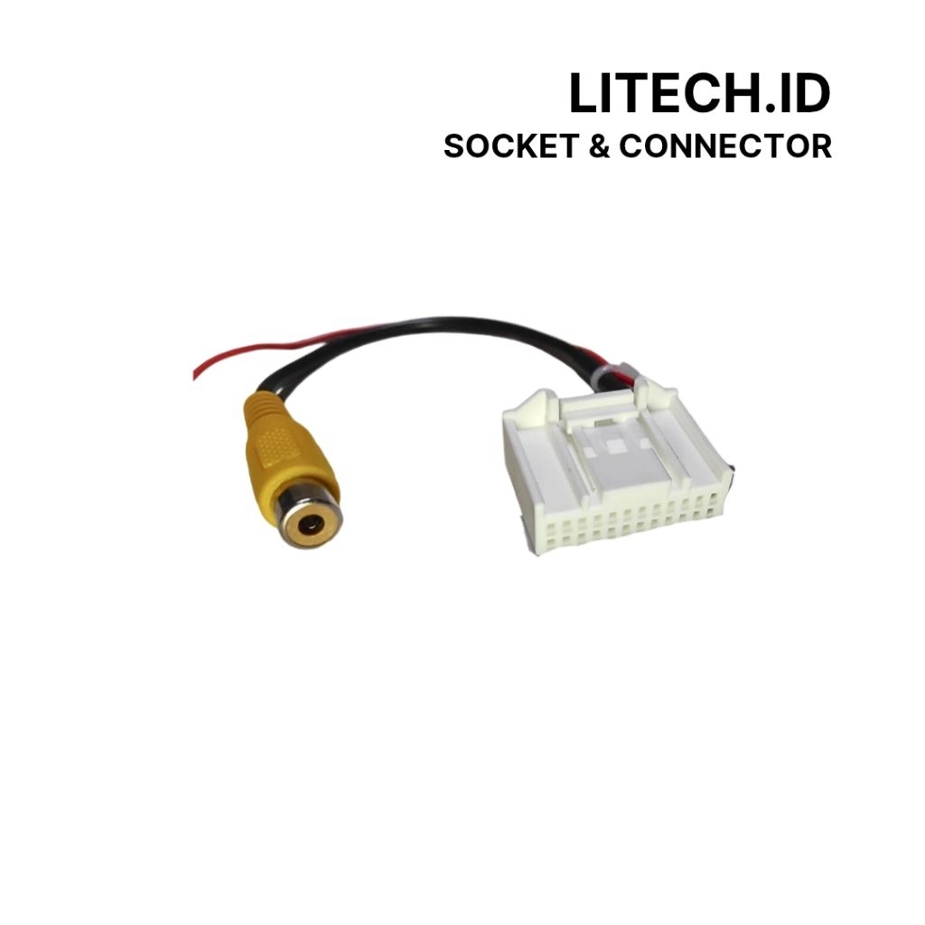 ‼️ KABEL SOCKET KAMERA PARKIR TOYOTA ORIGINAL UNIVERSAL 24 PIN