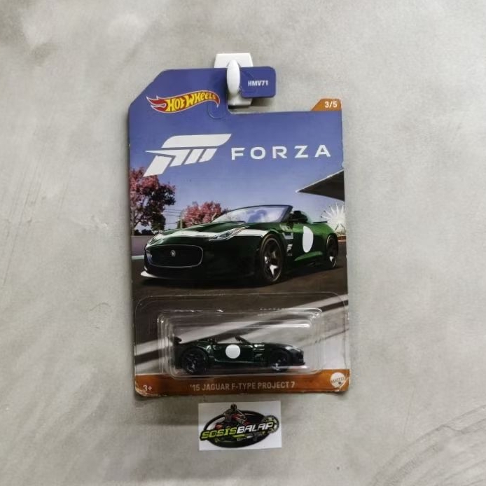 HOTWHEELS '15 JAGUAR F-TYPE PROJECT 7