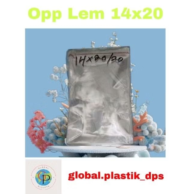 plastik opp lem 14x20