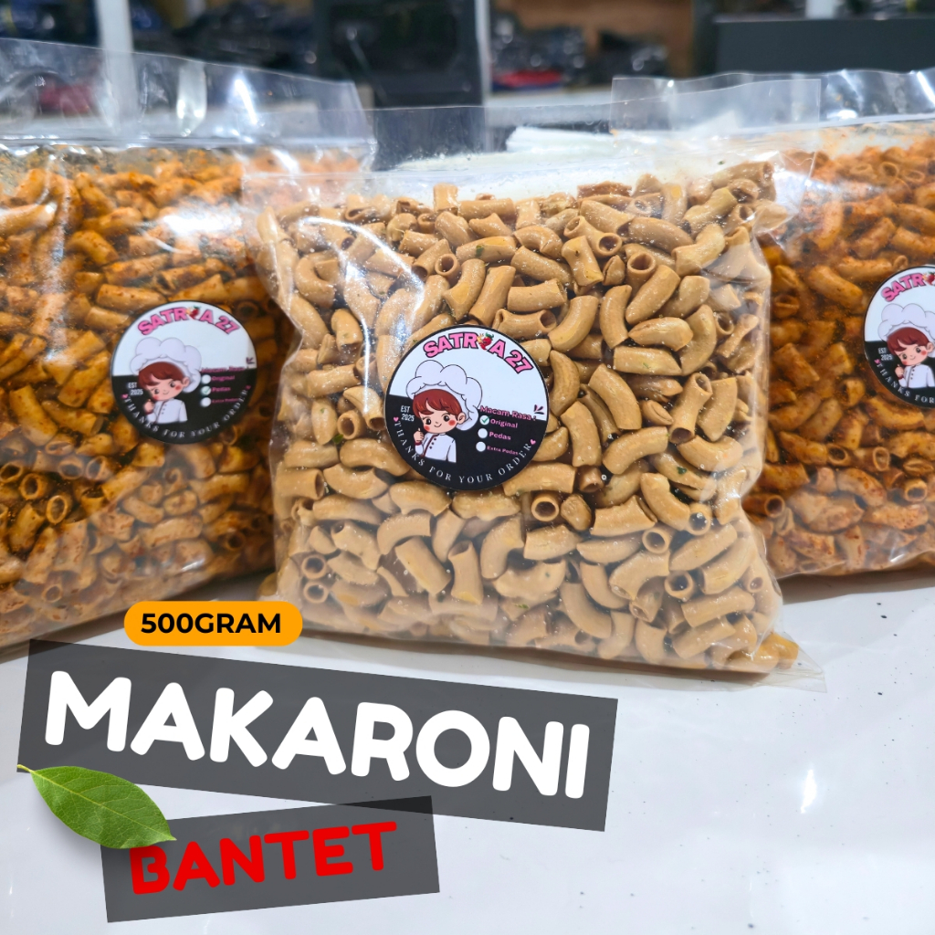 

MAKARONI BANTAT 500 GRAM PEDAS