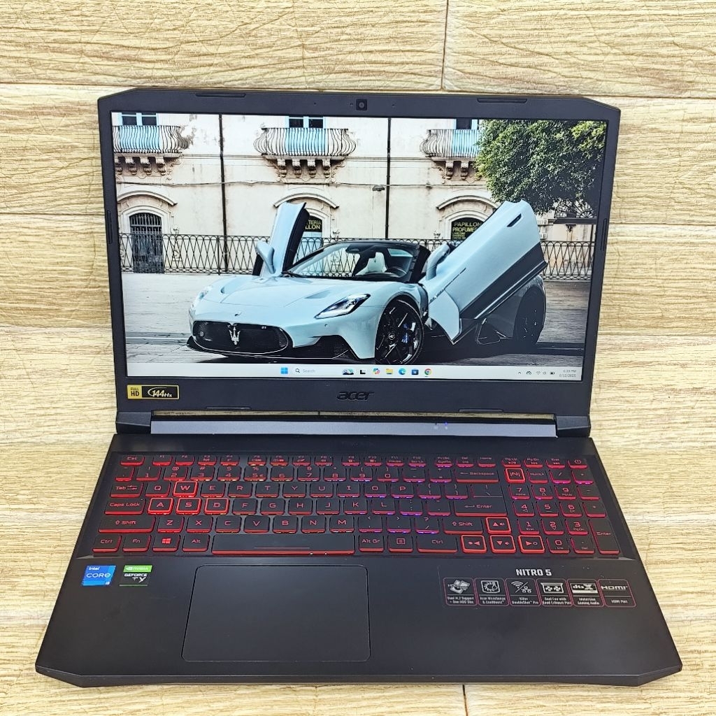 Laptop 2nd ACER NITRO 5 AN515-57 GM Core i5-11400H RAM 16GB SSD 512GB RTX 3050
