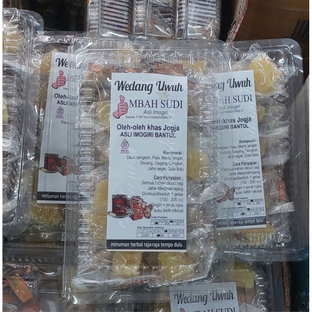 

Wedang Uwuh Komplit ( isi 10 pcs )